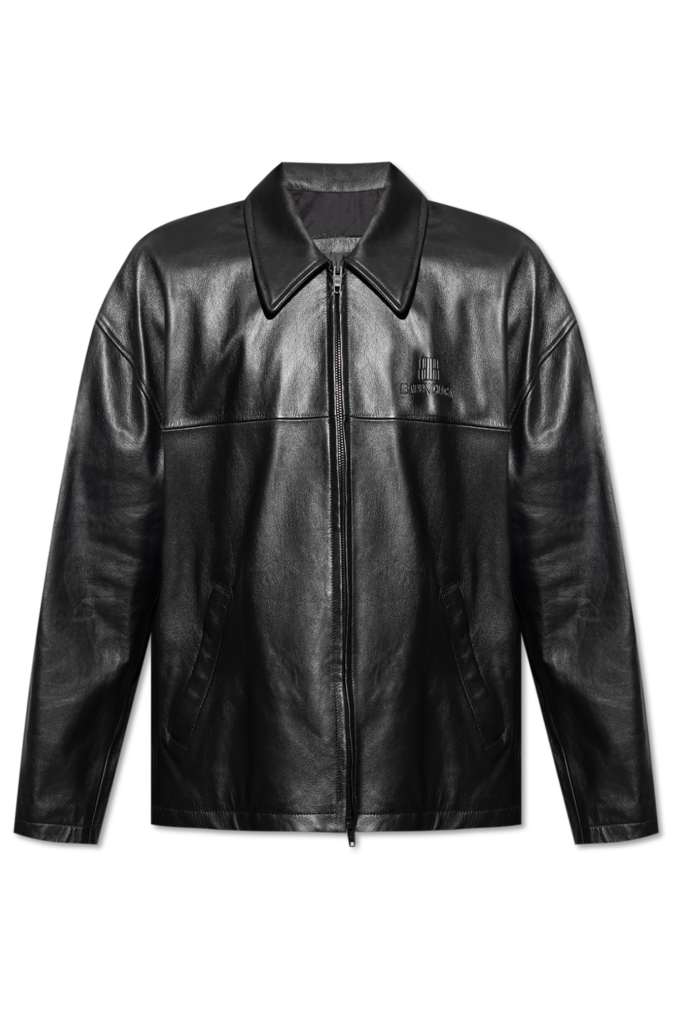 Balenciaga Lambskin leather jacket | Men's Clothing | Vitkac